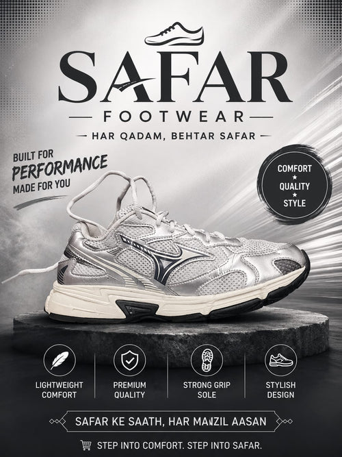 Mizuno Silver Running Shoes